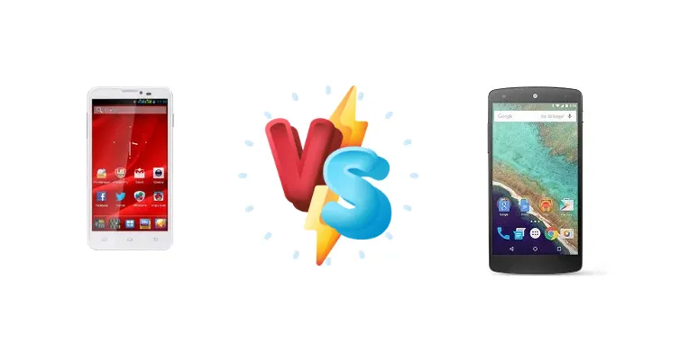 Prestigio MultiPhone 5300 Duo vs LG Nexus 5