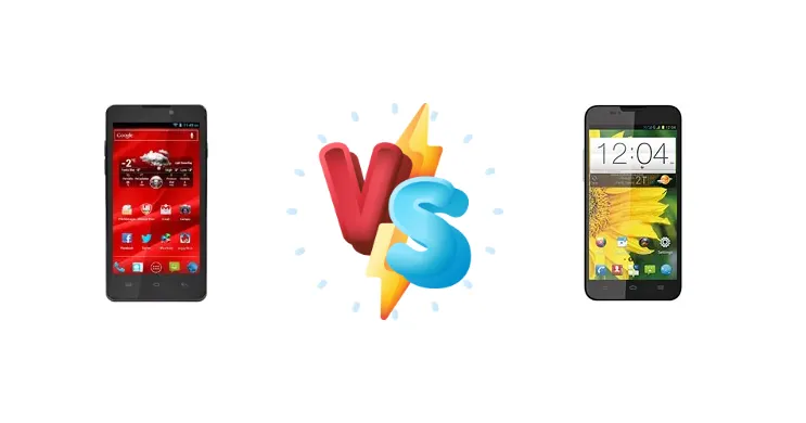 Prestigio MultiPhone 4505 Duo vs ZTE Grand X Quad V987