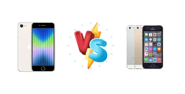 Apple iPhone SE (2022) vs Apple iPhone 5s