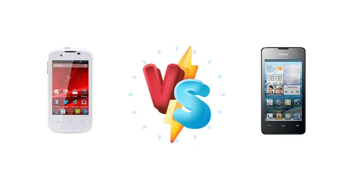 Prestigio MultiPhone 3540 Duo vs Huawei Ascend Y300