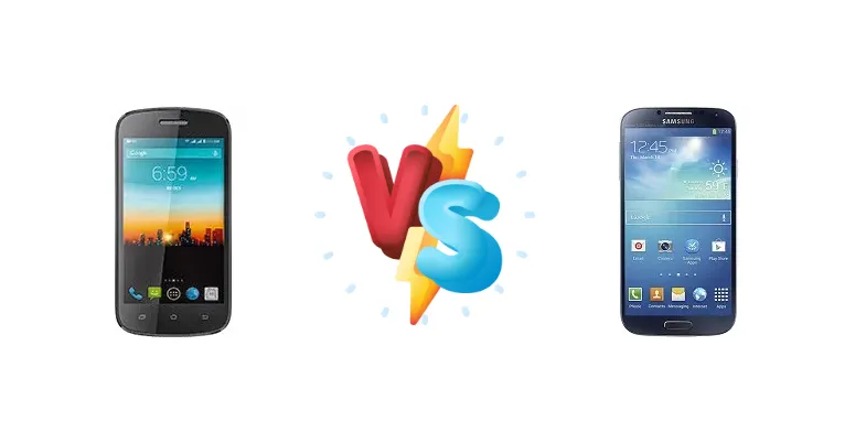 Posh Kick Lite S410 vs Samsung I9500 Galaxy S4