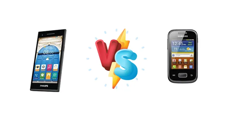 Philips S396 vs Samsung Galaxy Pocket S5300