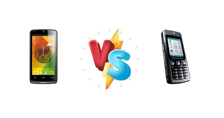 Philips W7376 vs HP iPAQ 514