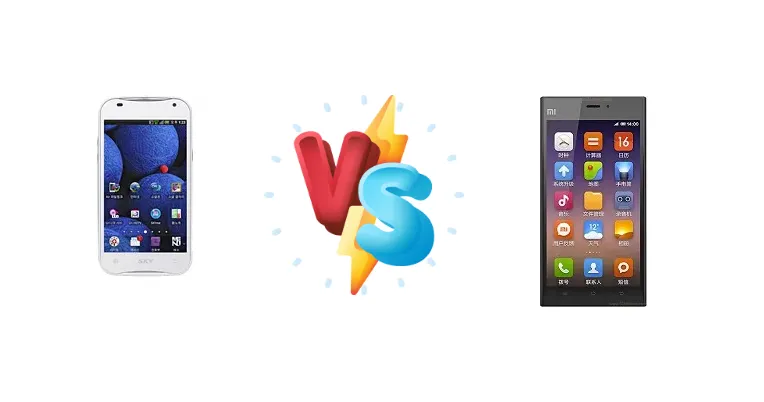 Pantech Vega LTE EX IM-A820L vs Xiaomi Mi 3