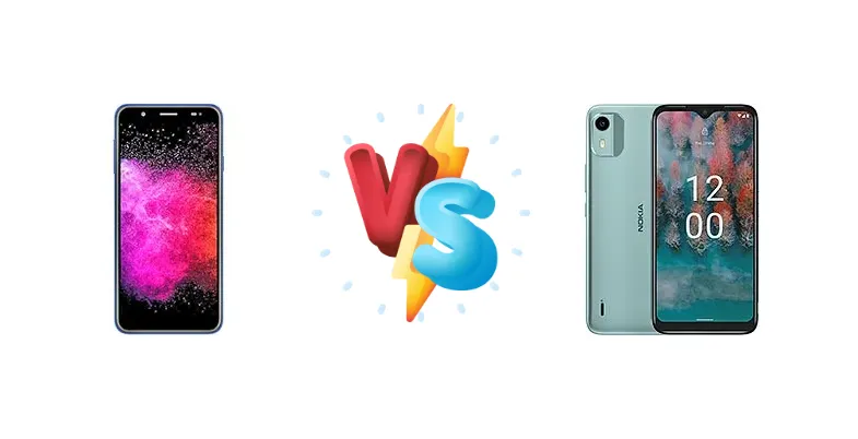 Panasonic Eluga I7 (2019) vs Nokia C12