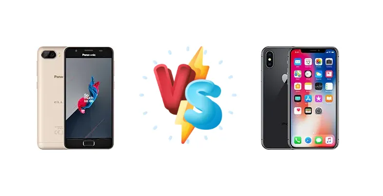 Panasonic Eluga Ray 500 vs Apple iPhone X