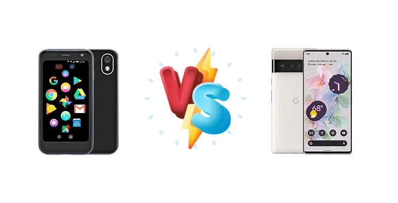 Palm Phone PVG100 vs Google Pixel 6 Pro