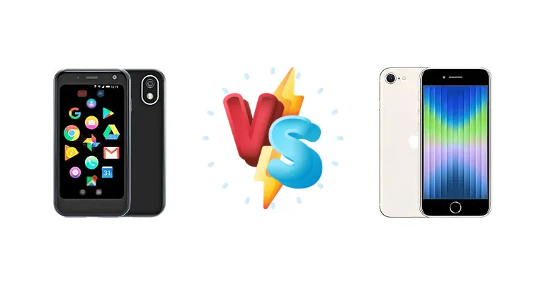 Palm Phone PVG100 vs Apple iPhone SE (2022)