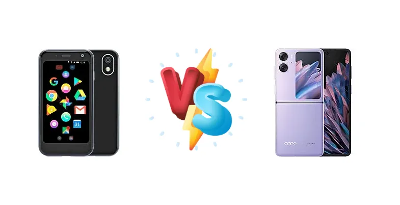 Palm Phone PVG100 vs Oppo Find N2 Flip