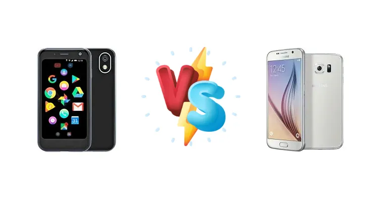 Palm Phone PVG100 vs Samsung Galaxy S6