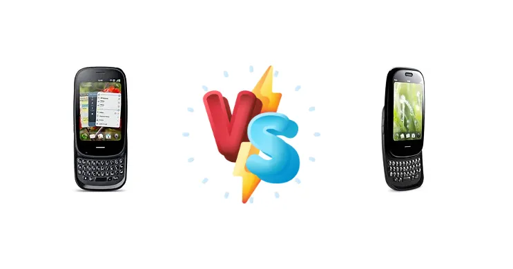 Palm Pre 2 vs Palm Pre Plus