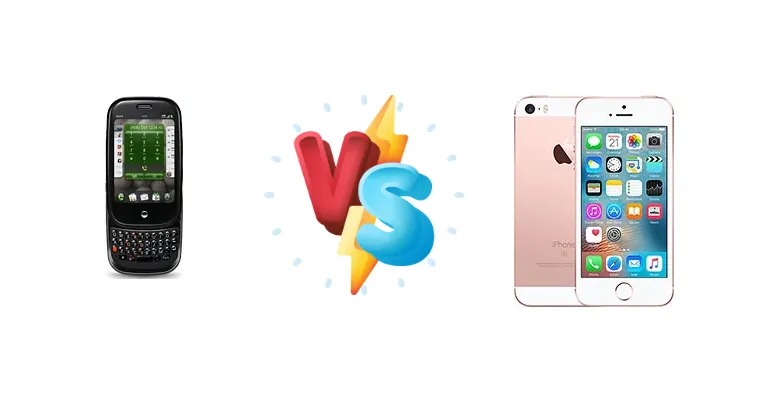 Palm Pre vs Apple iPhone SE