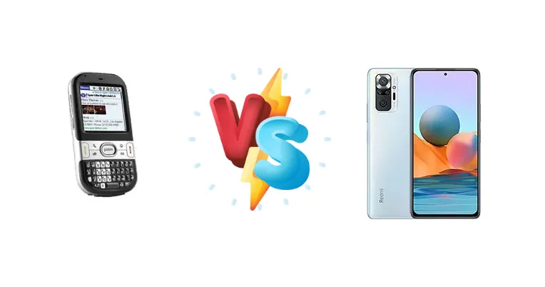 Palm Centro vs Xiaomi Redmi Note 10 Pro
