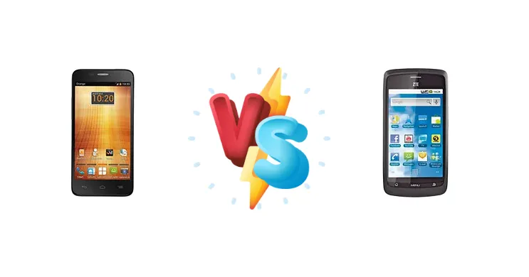 Orange Hiro vs ZTE Blade
