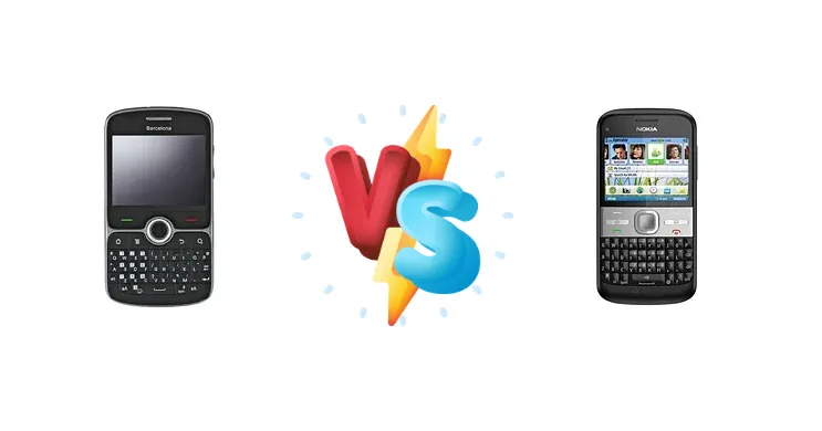 Orange Barcelona vs Nokia E5