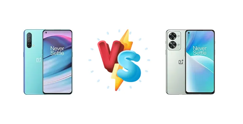 OnePlus Nord CE 5G vs OnePlus Nord 2T