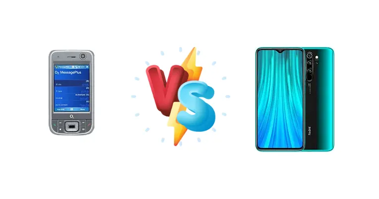 O2 XDA Zinc vs Xiaomi Redmi Note 8 Pro