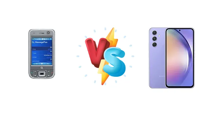 O2 XDA Zinc vs Samsung Galaxy A54