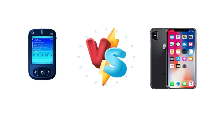 Retro vs. Revolution: O2 XDA Neo vs. Apple iPhone X - A 200MHz Showdown