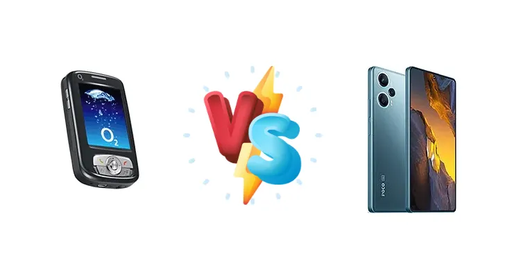 O2 XDA Atom vs Xiaomi Poco F5