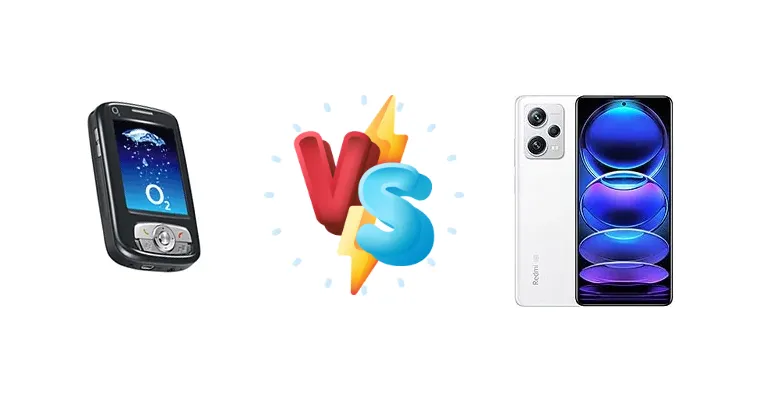 O2 XDA Atom vs Xiaomi Redmi Note 12 Pro+