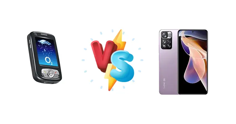 O2 XDA Atom vs Xiaomi Redmi Note 11 Pro (China)