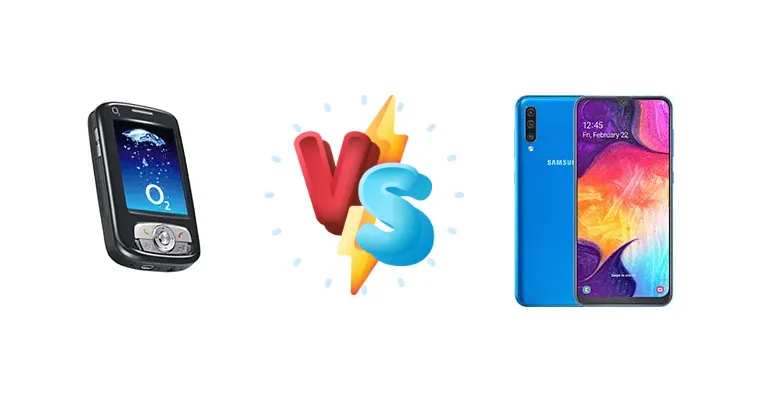 O2 XDA Atom vs Samsung Galaxy A50