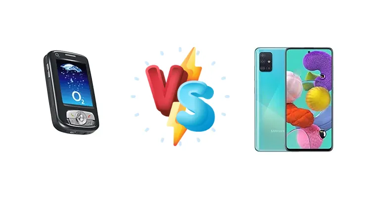 O2 XDA Atom vs Samsung Galaxy A51