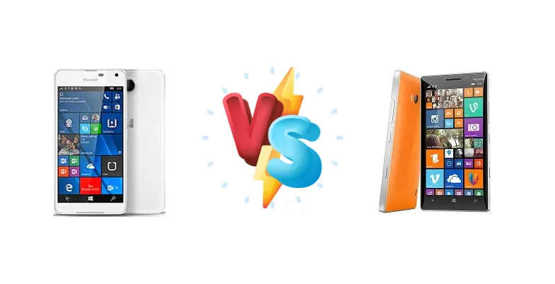 Microsoft Lumia 650 vs Nokia Lumia 930