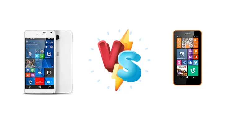 Microsoft Lumia 650 vs Nokia Lumia 635
