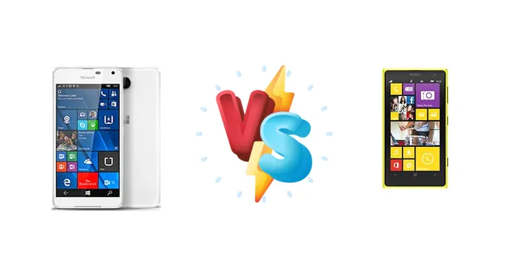 Microsoft Lumia 650 vs Nokia Lumia 1020