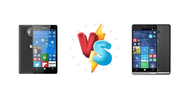 Microsoft Lumia 950 XL vs HP Elite x3