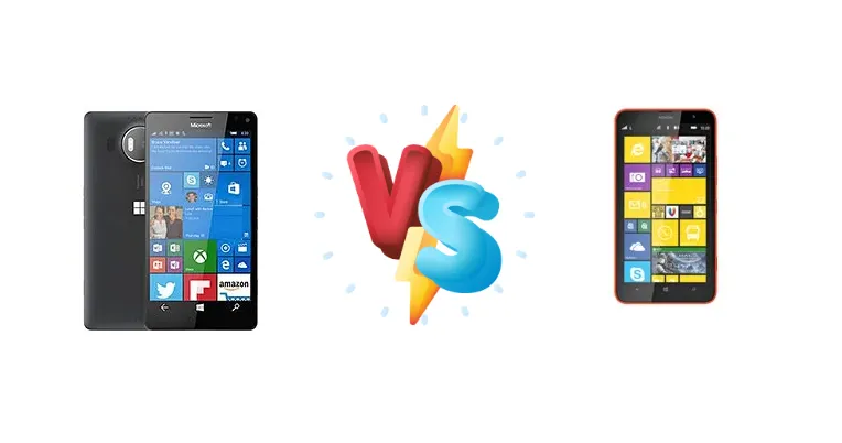 Microsoft Lumia 950 XL vs Nokia Lumia 1320