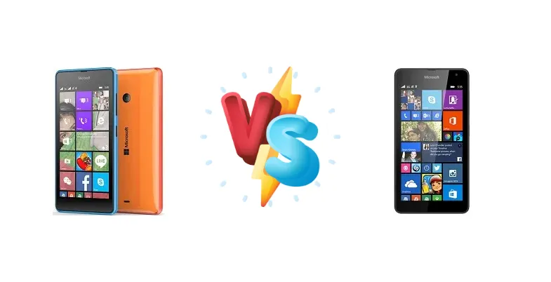 Microsoft Lumia 540 Dual SIM vs Microsoft Lumia 535