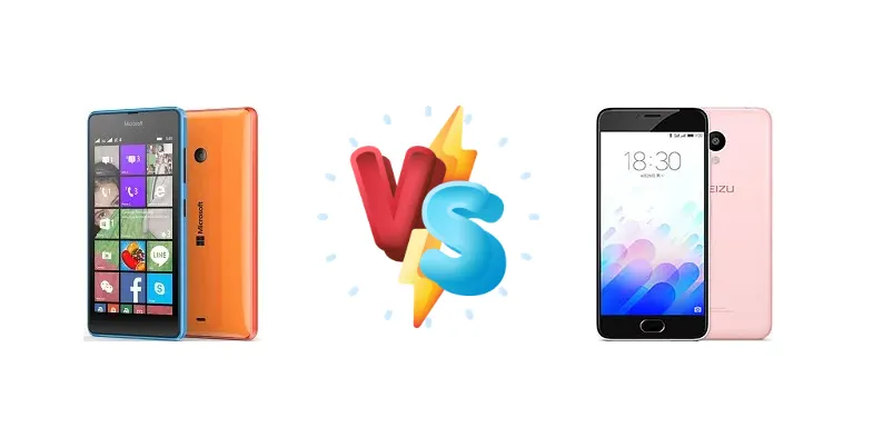 Microsoft Lumia 540 Dual SIM vs Meizu M3