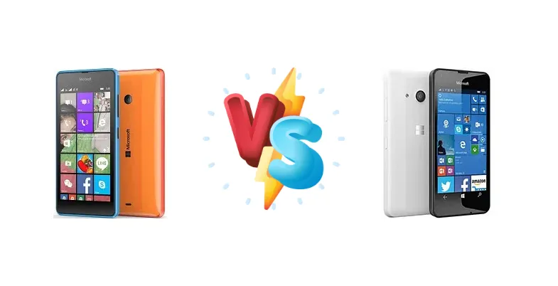 Microsoft Lumia 540 Dual SIM vs Microsoft Lumia 550