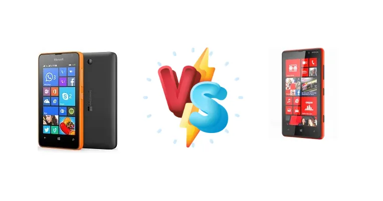 Microsoft Lumia 430 Dual SIM vs Nokia Lumia 820