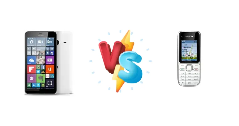 Microsoft Lumia 640 XL vs Nokia C2-01