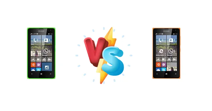 Microsoft Lumia 532 vs Microsoft Lumia 435