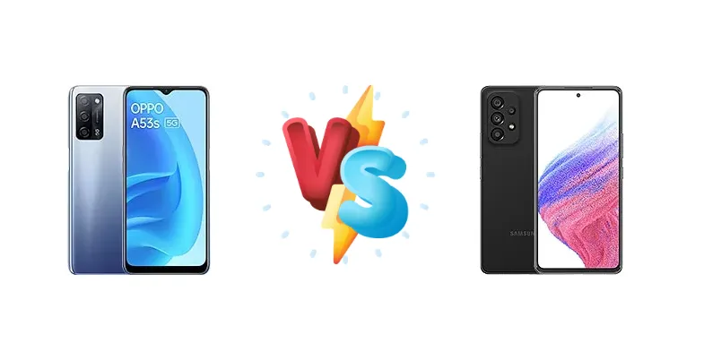 Oppo A53s 5G vs Samsung Galaxy A53 5G