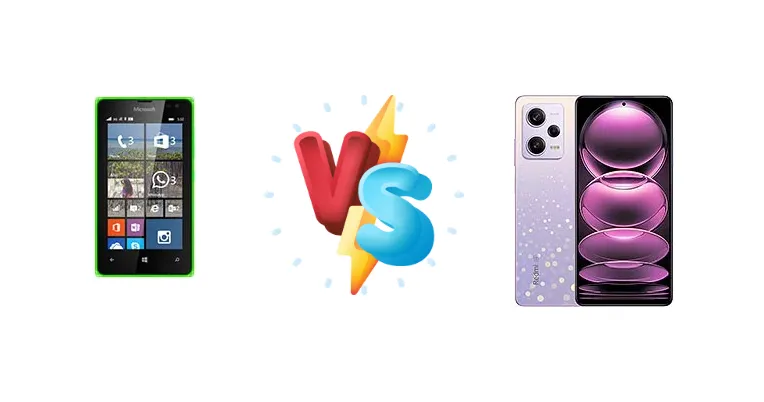 Microsoft Lumia 532 vs Xiaomi Redmi Note 12 Pro