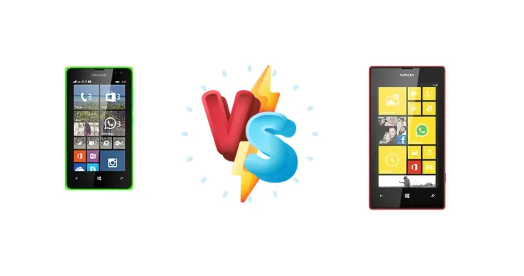 Microsoft Lumia 532 vs Nokia Lumia 520