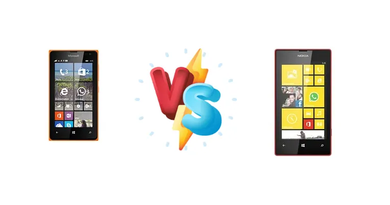 Microsoft Lumia 435 Dual SIM vs Nokia Lumia 520