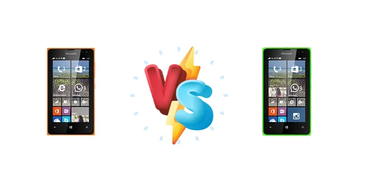 Microsoft Lumia 435 vs Microsoft Lumia 532