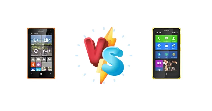 Microsoft Lumia 435 vs Nokia X