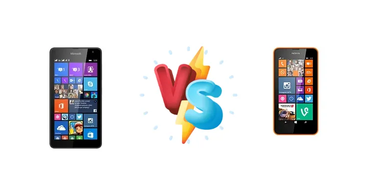 Microsoft Lumia 535 Dual SIM vs Nokia Lumia 635