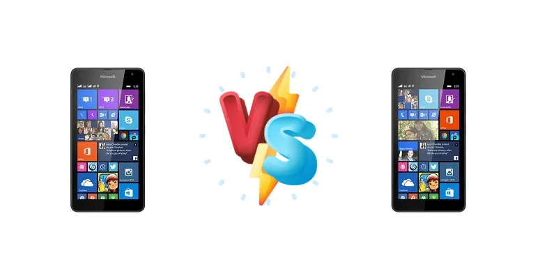 Microsoft Lumia 535 Dual SIM vs Microsoft Lumia 535