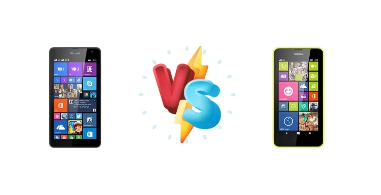 Microsoft Lumia 535 Dual SIM vs Nokia Lumia 630