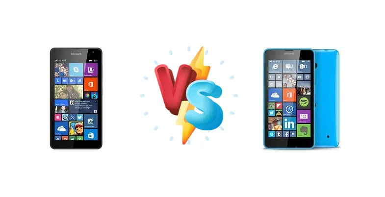 Microsoft Lumia 535 vs Microsoft Lumia 640 LTE