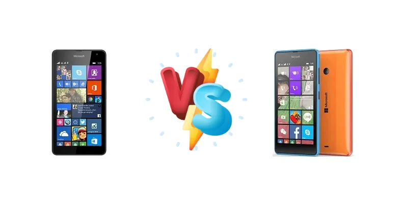Microsoft Lumia 535 vs Microsoft Lumia 540 Dual SIM